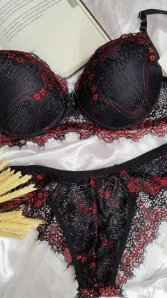 CONJUNTO DE LINGERIE LUXO RENDA - Dona Jack moda íntima