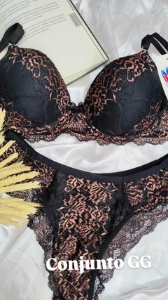 CONJUNTO DE LINGERIE LUXO RENDA na internet