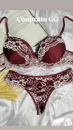 CONJUNTO LUXO FIO DUPLO BICOLOR - comprar online