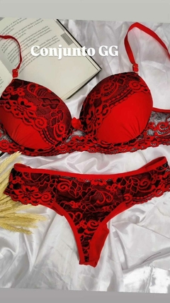 CONJUNTO LUXO FIO DUPLO BICOLOR