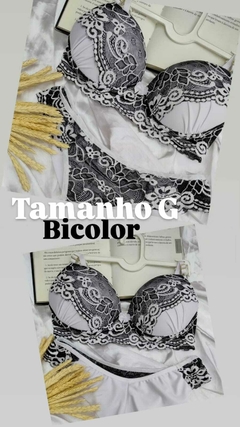 Imagem do CONJUNTO LUXO FIO DUPLO BICOLOR
