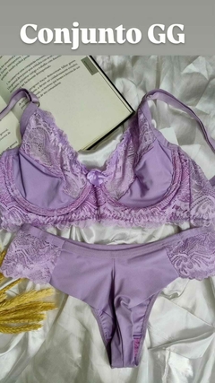 CONJUNTO LINGERIE SEM BOJO CALCINHA FIO DUPLO - Dona Jack moda íntima