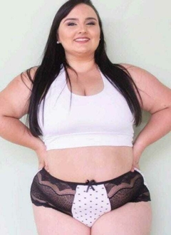 CALCINHA TANGA ALGODÃO COM RENDA PLUS SIZER G1 - G2 - G3 - Dona Jack moda íntima