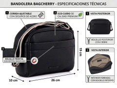 BANDOLERA BAGCHERRY - KyC Accesorios