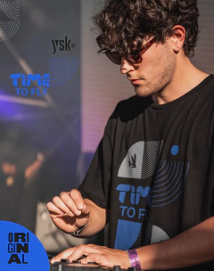 Remera oversize algodón "Time to fly" en internet