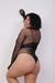 Bodystocking Body com strass e luvas - loja online