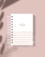 Mini Agenda 2026 Rosa Doce — Toque de Listra - comprar online