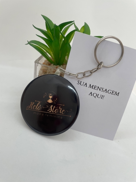 Espelho Chaveiro - Personalizado