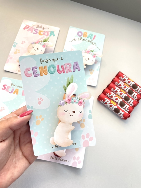 PÁSCOA - CARD BATON COM APLICAÇÃO - comprar online