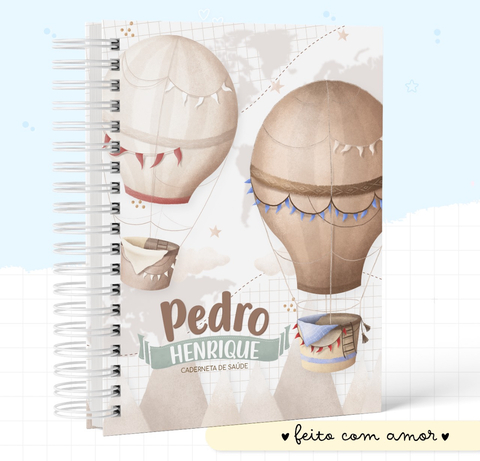 KIT MATERNIDADE - VOLTA AO MUNDO MENINO