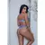 Conjunto Bicolor Fio Duplo com Renda - Ame-se.sexshop