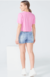 Short Jeans Hot Pants com Cinto Neon na internet