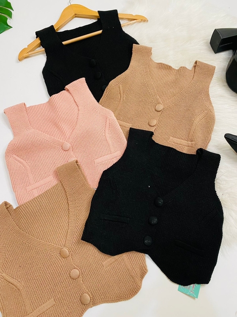 Coletinho de Tricot