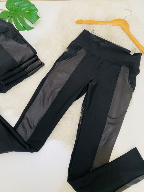 Calça legging Flanelada