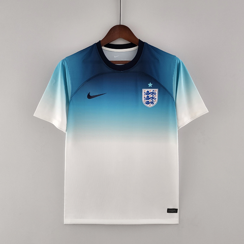 Camisa Inglaterra White Blue 2022
