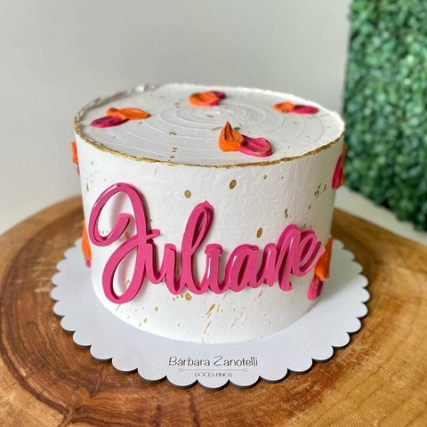 Cake Board Floral