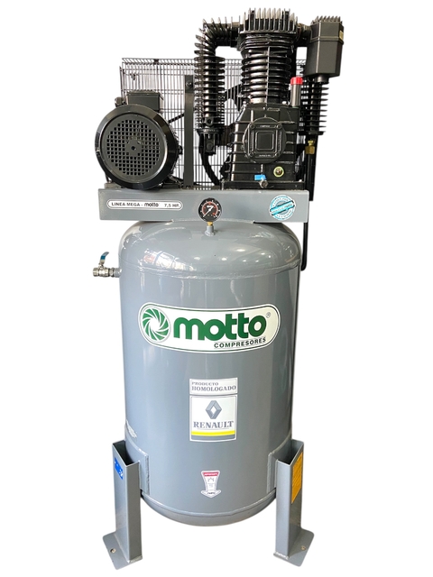 COMPRESOR MOTTO MEGA 1000/280 DE 7,5HP - VERTICAL - comprar online