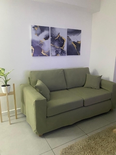 Modelo Cubo PATA BAJA + Funda Tusor - Lamino Sillones  — Tienda Online