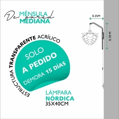 MÉNSULA MEDIANA + LÁMAPARA NÓRDICA CHICA - comprar online