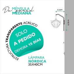 MÉNSULA MEDIANA + LÁMAPARA NÓRDICA CHICA - comprar online