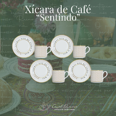 Xícaras de Café - Kit com 4 Peças