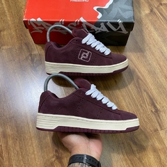 Tenis Freeday Jab Camurca Bordo Creme na internet