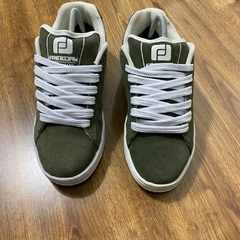 Tênis Freeday Jab Verde Branco - UZBRIO