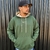 BLUSA DE MOLETOM VERDE NIKE