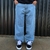CALÇA JEANS BALÃO QUIKSILVER -AZUL
