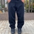 CALÇA JEANS BALÃO XXL - BLACK