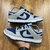 NIKE DUNK LOW CINZA E AZUL MARINHO