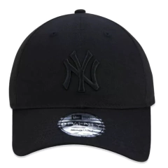 Boné New Era Aba Curva Ny Yankees All Black Preto Unisex