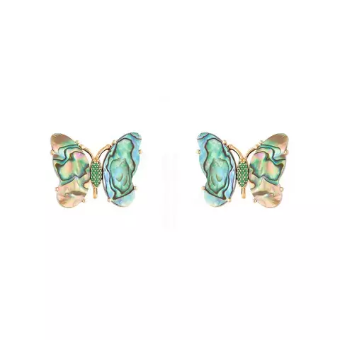 Brinco Borboleta Abalone