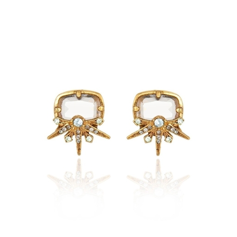 Brinco Infinity Star Claudia Arbex Ouro Vintage