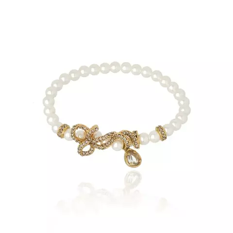 Pulseira Afeto Claudia Arbex Ouro Vintage