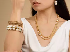 Pulseira Queen Mahal Pérola | Cristina Sabatini - comprar online
