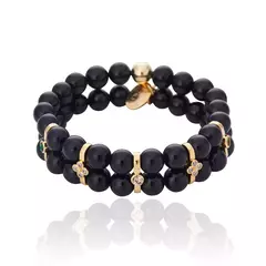 Pulseira Ágatha Negra | Cristina Sabatini