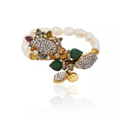 Pulseira Pérola Ouro Velho - Pimenta | Camila Klein