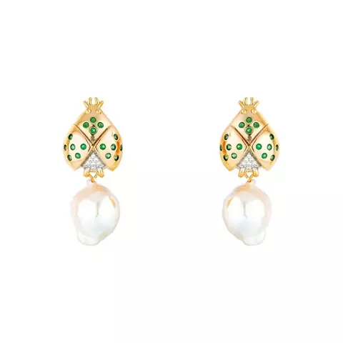 Brinco Manhattan Ouro - Elaine Palma