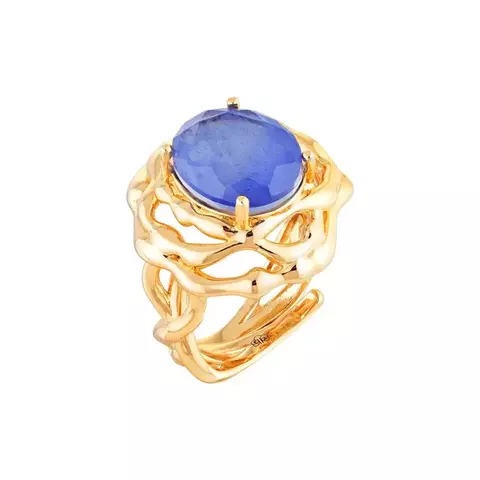 Anel Gaia Ouro - Elaine Palma