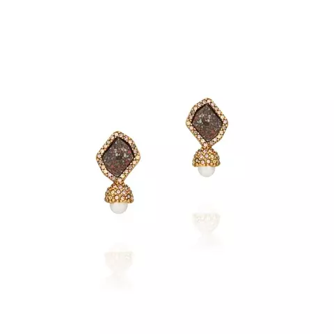 Brinco Cristais Pérola - Verano Infinito | Camila Klein - comprar online