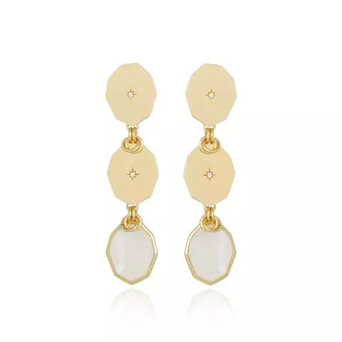 Brinco Triplo Festa Madre Pérola - Icons - Cristina Sabatini zas - comprar online