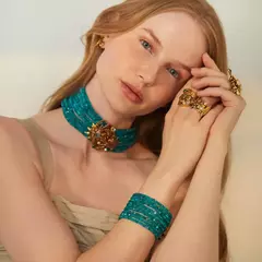 Colar Conceito Estrela Azul Ouro Velho - Malva - Camila Klein - comprar online