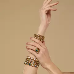 Pulseira Conceito Ouro Velho - Essencial Cristal - Camila Klein - comprar online