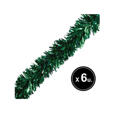 Boa Guirnalda Rama De Pino Navidad 7cm 2mts x6