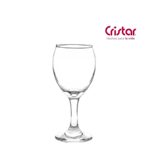 Copa Agua Vino Aragon Vidrio Bar Cristar 250ml