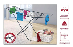 Tender Ropa Tendedero Metal Plegable Alas Pettish Online en internet