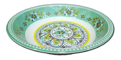 Ensaladera Melamina Decorada Flores 35cm - comprar online