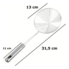 Colador Colapasta Acero Mango Acero 13cm Pettish Online