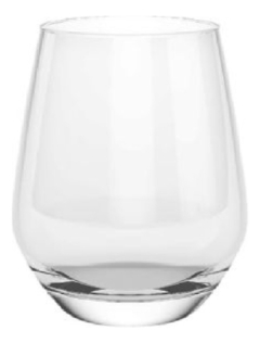 Set X6 Vaso Bajo Sicilia De Vidrio 369 Ml Copon Cristar Color Transparente
